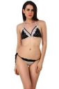 Fasense Women Satin Nightwear Sexy Lingerie Set, Bra & Thong DP190...