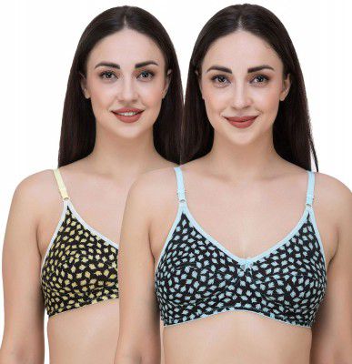 Fasense Women's Wire Free Non Padded Cotton Bra