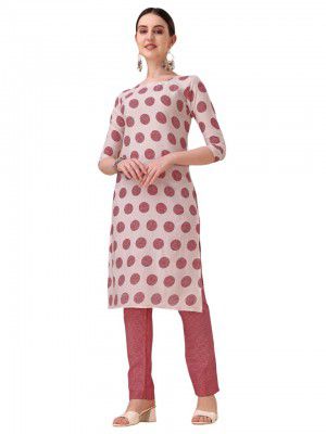 Fashion Basket Cotton Printed Kurta Set for Womens (FB-ES-E6030)
