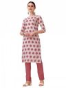 Fashion Basket Cotton Printed Kurta Set for Womens (FB-ES-E6030)...