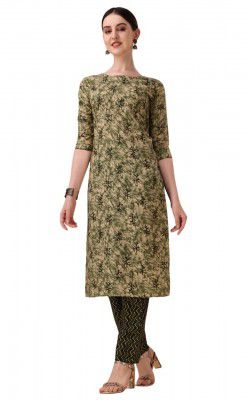 Fashion Basket Women's Cotton Regular Kurta Set