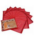 Fashion Bizz Saree Cover Set of 12-Red...