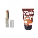 Fashion Colour Light Corrective Concealer Stick Satin Foundation (Shade 005) Satin Finish Ubtan Face Mask For Glowing Skin and Tan Removal With Turmeric and Saffron Extract(130g)...