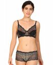 Fashion Comfortz Net Lace Bra and Panty Set Womens Girls Ladies Undergarments Bra Panty Set for Women with Sexy Panty Bra Set for Women Bridal Bra Panty Set Womens...