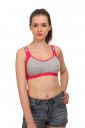 Fashion Comfortz Womens MoldedFull-CoverageSports Sports Bras...