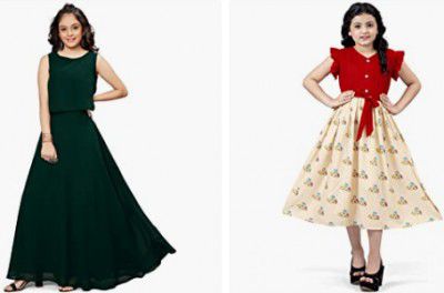 Fashion Dream Girls Dress Starting @ ₹259| Upto 87% Off