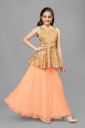 Fashion Dream Girls Party(Festive) Top Skirt (Orange)...