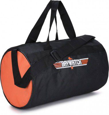 fashion play 20 L Hand Duffel Bag - Gym Bag ll Gym bag for Men ll Gym Duffle Bag ll Duffle Bag with Shoe Compartment - Orange - Regular Capacity