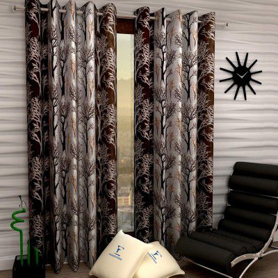 Fashion String Polyester 2 Pieces Door Curtain Set