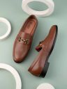 FASINO Mens Synthetic Leather Outdoor Loafer Shoes (Tan , 6)...
