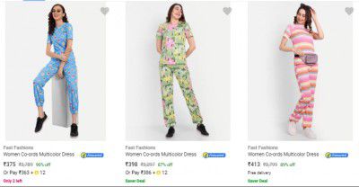 Fast Fashions Womens Dresses Upto 90% Off