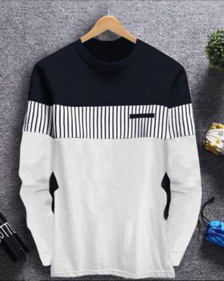 FastColors t-shirt t-shirt for boys casual tees full sleeve t-shirts kids Boys Printed Cotton Blend T Shirt (Multicolor, Pack of 1)