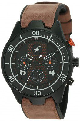 Fastrack All Nighters Analog Black Dial Mens Watch-NN3195AP01