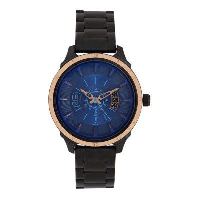 Fastrack All Nighters Quartz Analog Blue Dial Stainless Steel Strap Watch for Girls-NP6187KM02