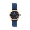 Fastrack All Nighters Quartz Analog with Date Blue Dial Leather Strap Watch for Girls-NP6165WL01...