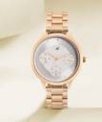 Fastrack Alpha White Dial Analog Watch - Women 6285WM04