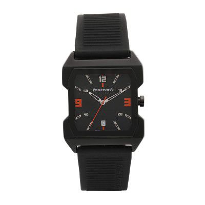 Fastrack Analog Black Dial Mens Watch-1474NP01
