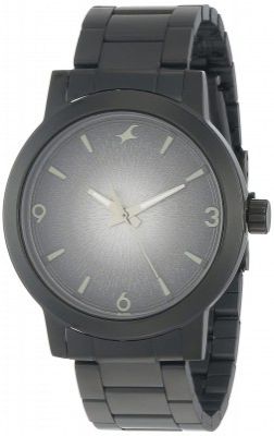 Fastrack Analog Black Dial Mens Watch-3245NM02