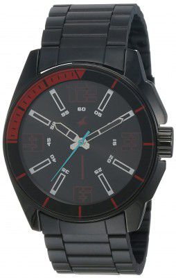 Fastrack Analog Black Dial Mens Watch-NM3089NM02 / NL3089NL02