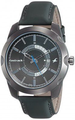 Fastrack Analog Black Dial Mens Watch-3123QL01 / 3123QL01