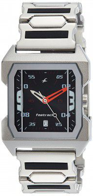 Fastrack Analog Black Dial Mens Watch-NL1474SM02/NP1474SM02