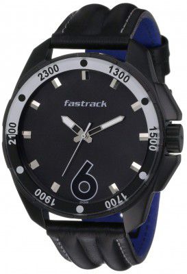 Fastrack Analog Black Dial Mens Watch-NN3084NL05