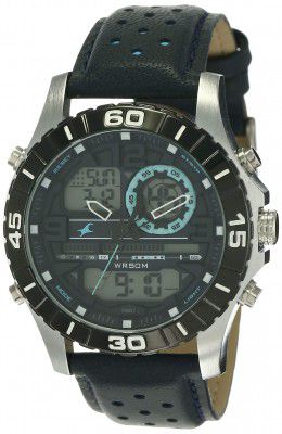Fastrack Analog-Digital Grey Dial Mens Watch-NL38035SL02/NP38035SL02