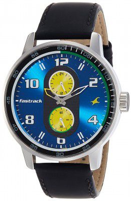 Fastrack Analog Grey Dial Men's Watch - NK3159SL02 / NK3159SL02