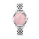 Fastrack Analog Pink Dial Women's Casual Watch...
