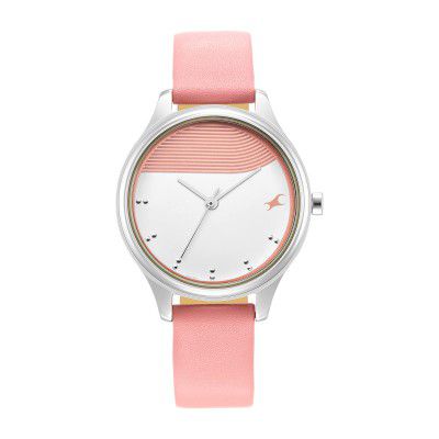 Fastrack Analog Pink Dial Womens Watch-6280SL01