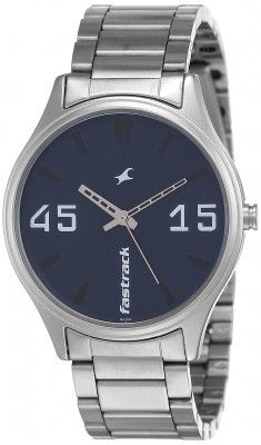 Fastrack Analog Silver Men Watch 3229SM02 / 3229SM02