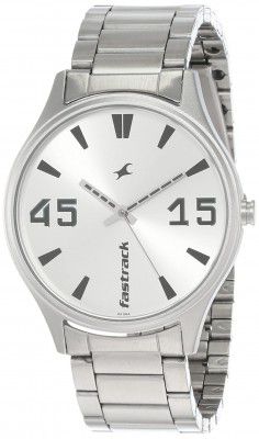 Fastrack Analog Silver Men Watch 3229SM03 / 3229SM03