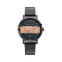 Fastrack Animal Print Analog Black Dial Womens Watch-6222NL01...