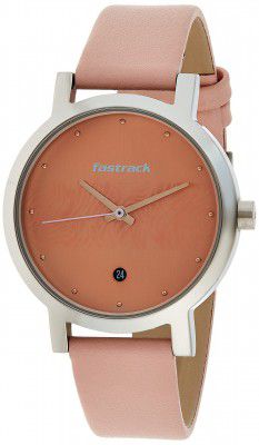 Fastrack Animal Print Analog Rose Gold Dial Women Watch-6222SL03/NP6222SL03