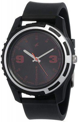 Fastrack Casual Analog Black Dial Mens Watch NM3114PP03/NN3114PP03