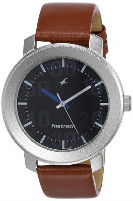 Fastrack Casual Analog Black Dial Mens Watch-NM3121SL01 / NL3121SL01