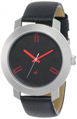 Fastrack Casual Analog Black Dial Mens Watch-NL3120SL02/NP3120SL02