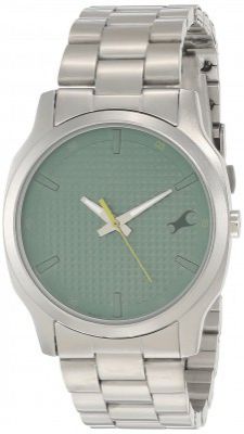 Fastrack Casual Analog Green Dial Mens Watch-3255SM02