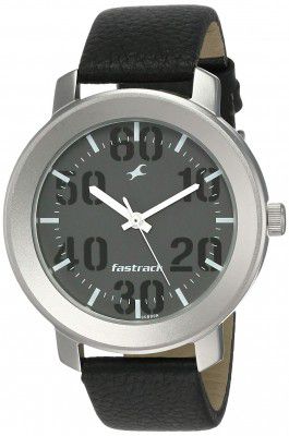Fastrack Casual Analog Grey Dial Mens Watch-NL3121SL02/NP3121SL02