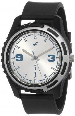 Fastrack Casual Analog Silver Dial Mens Watch-NL3114PP02/NP3114PP02