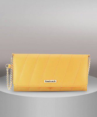 Fastrack Casual Khaki Clutch