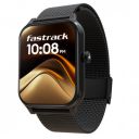 Fastrack Classic|Large 1.91" Super UltraVU Display | Metal Case Premium Smartwatch - Black Mesh...