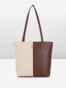 Fastrack Colourblocked PU Structured Shoulder Bag...