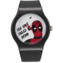 Fastrack Deadpool Quartz Analog Bicolour Dial Silicone Strap Unisex Black Watch-NS9915PP81...