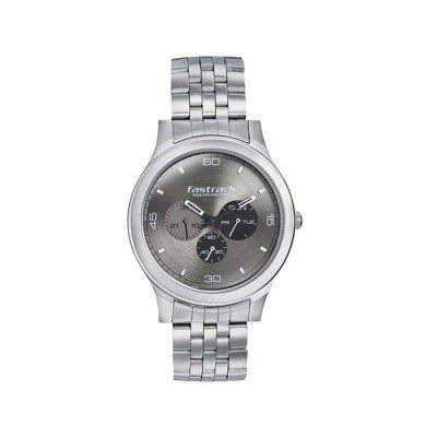Fastrack Dial it up Analog Gray Mens Watch-3252SM01