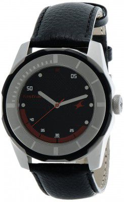 Fastrack Economy 2013 Analog Black Dial Mens Watch-NL3099SL06/NP3099SL06