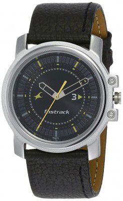 Fastrack Economy Analog Black Dial Mens Watch-NM3039SL02 / NL3039SL02/NP3039SL02