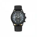 Blinkit : Fastrack Fastfit Men's Watch (Black, Leather Strap)...