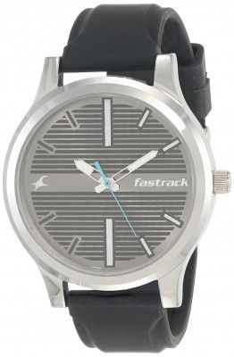 Fastrack Fundamentals Analog Silver Dial Mens Watch-NL38051SP01