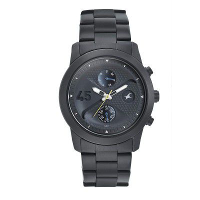 Fastrack Go Skate Analog Black Dial Mens Watch-NN3216NM01